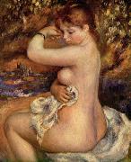 Pierre-Auguste Renoir After The Bath, oil on canvas